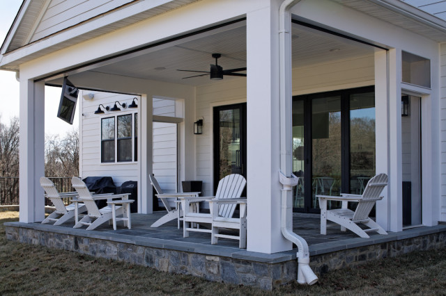 Gaithersburg Maryland - Modern Farmhouse campagne-porche