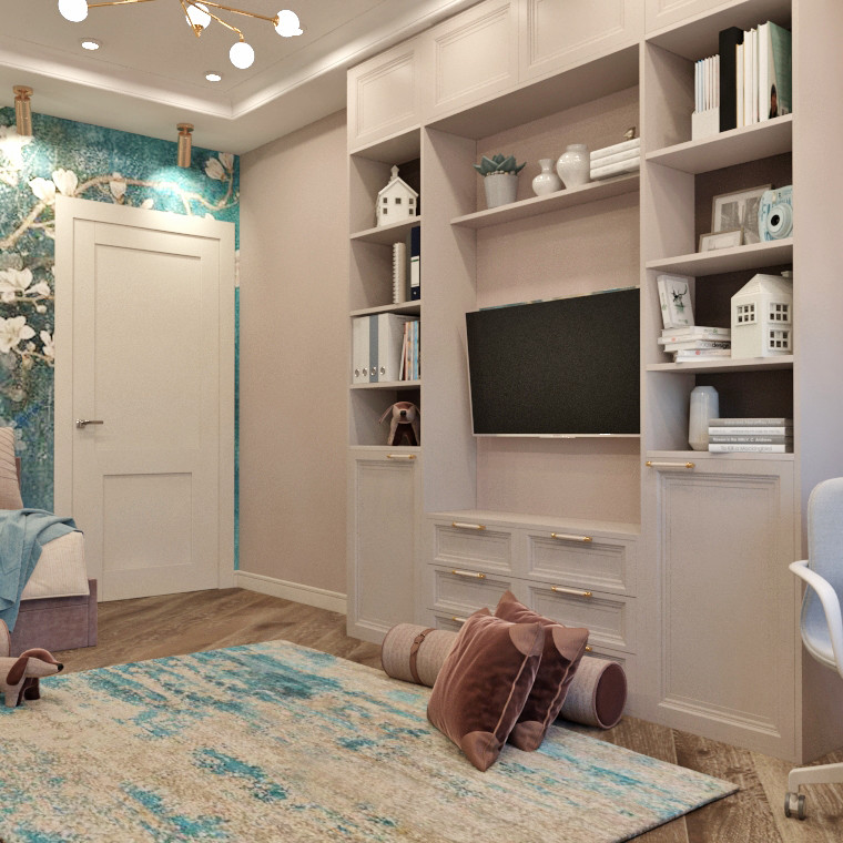 Квартира в Долгопрудном с Панно Ракушка