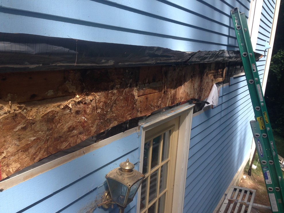 Pepperell, MA Deck (Ice Dam Damage)