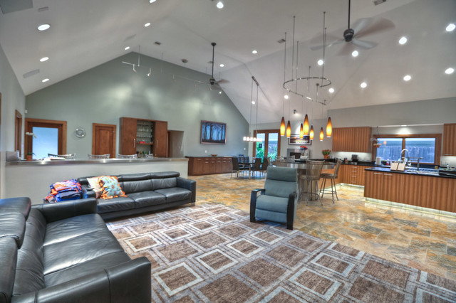 Open Room Concept contemporaneo-salon
