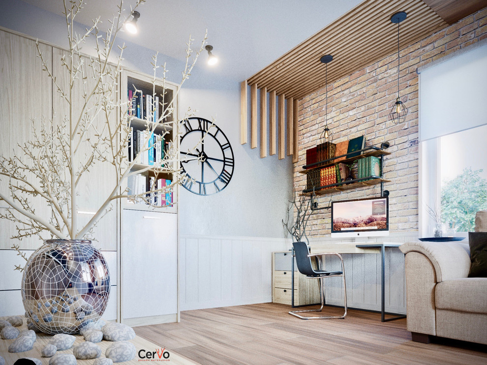 Кабинет в стиле Лофт