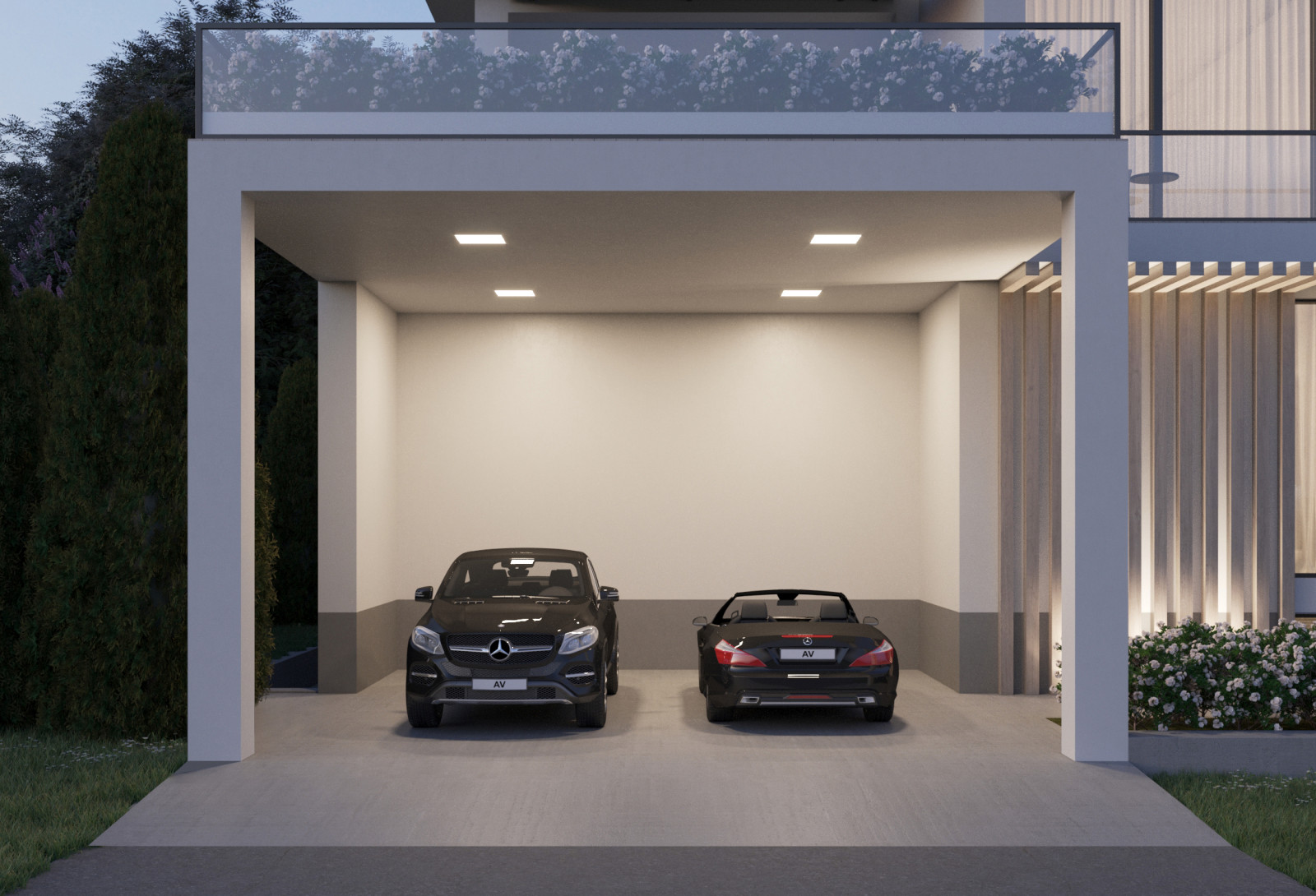 Загородный дом в современном стиле