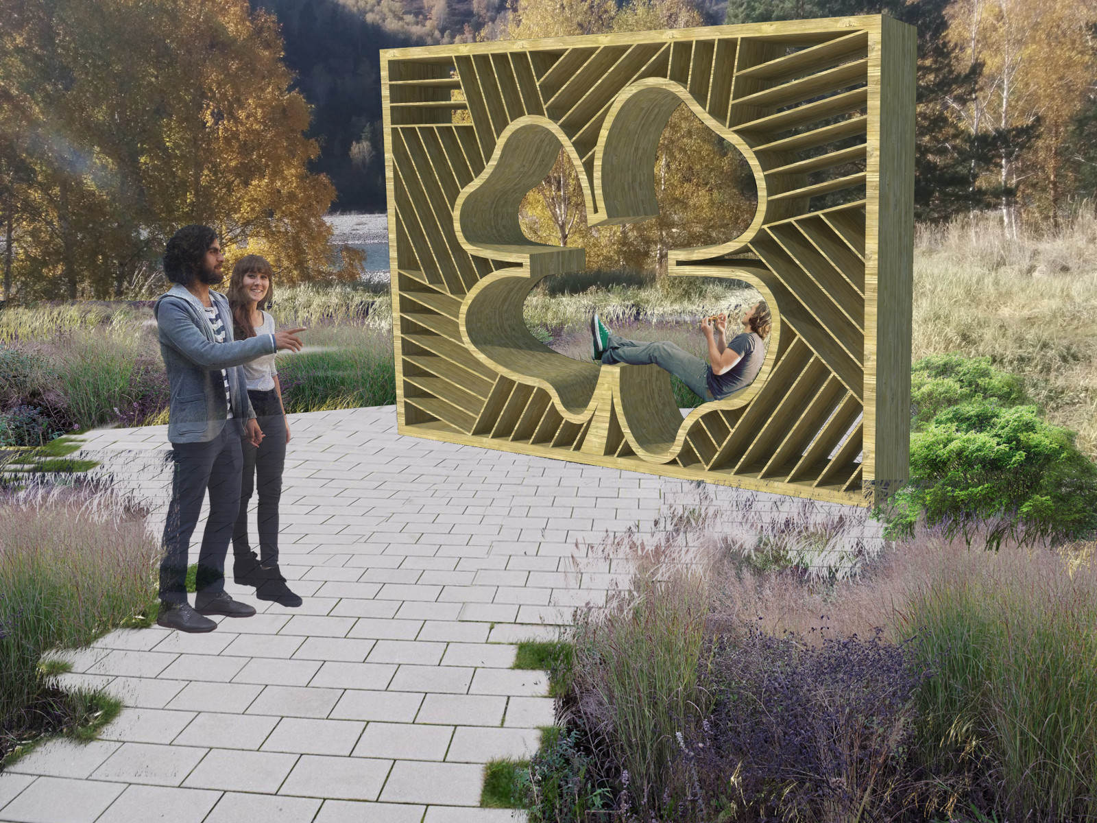 Концепция благоустройства Klever resort&spa