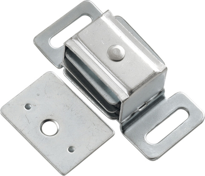 Belwith Hickory 1-7/8 In. Cadmium Double Magnetic Catch P151-2C Hardware