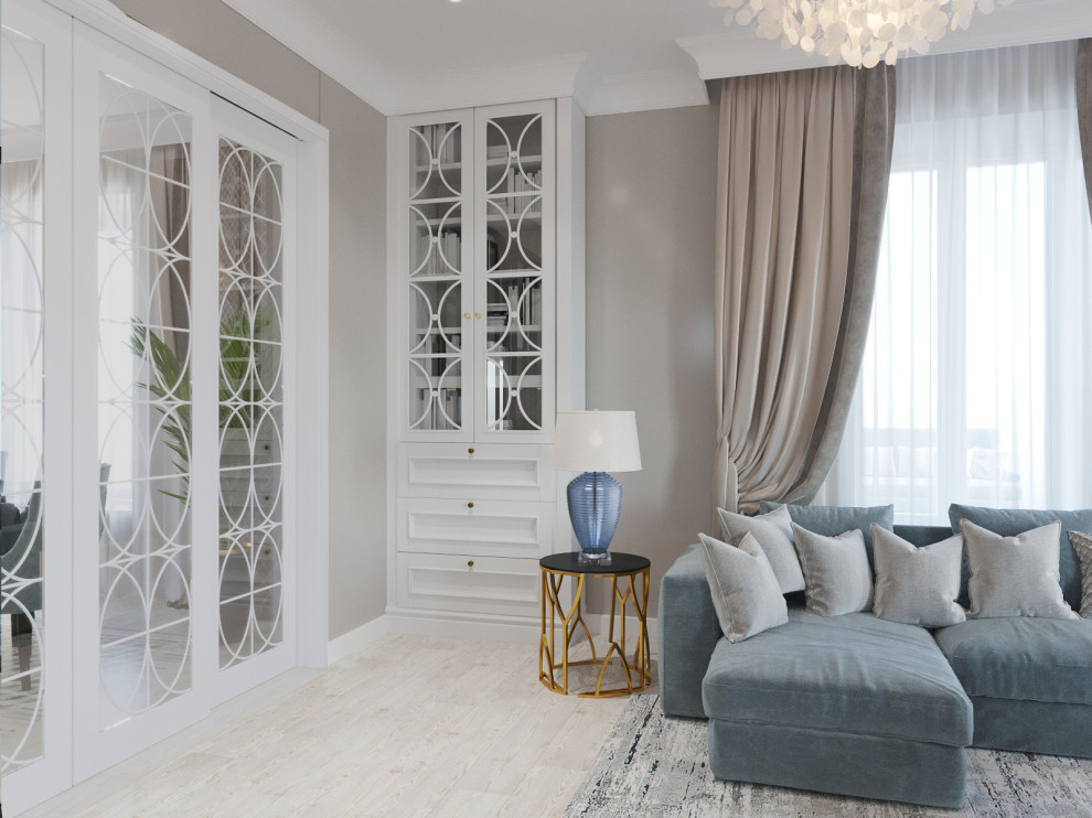 Визуализация гостиной