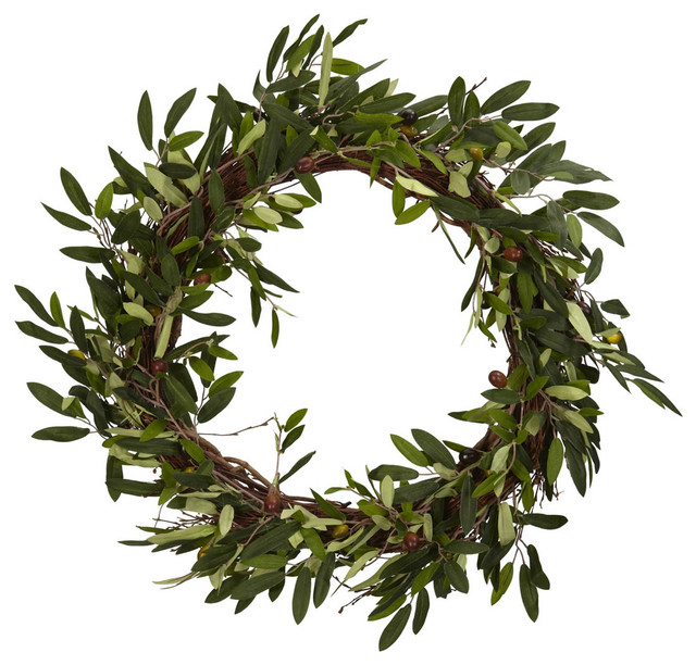 20in. Olive Wreath