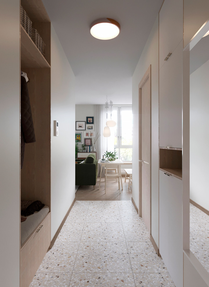 Дизайн апартаментов в ЖК Невский 36,9 кв.м