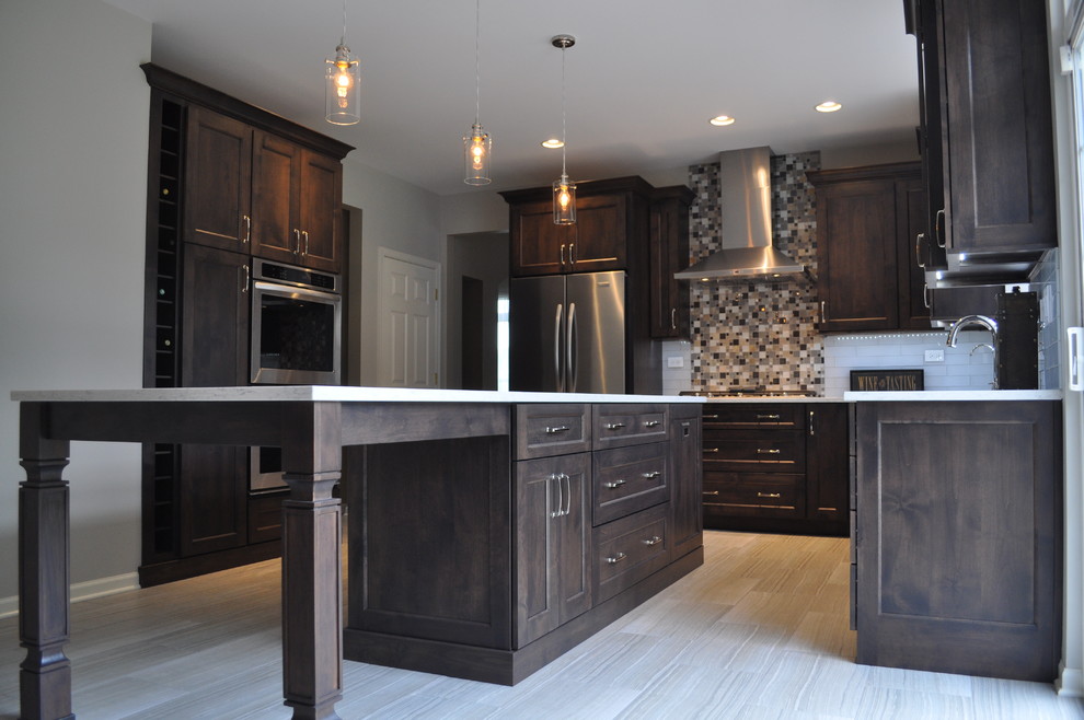 Kitchen - transitional kitchen idea in Chicago
