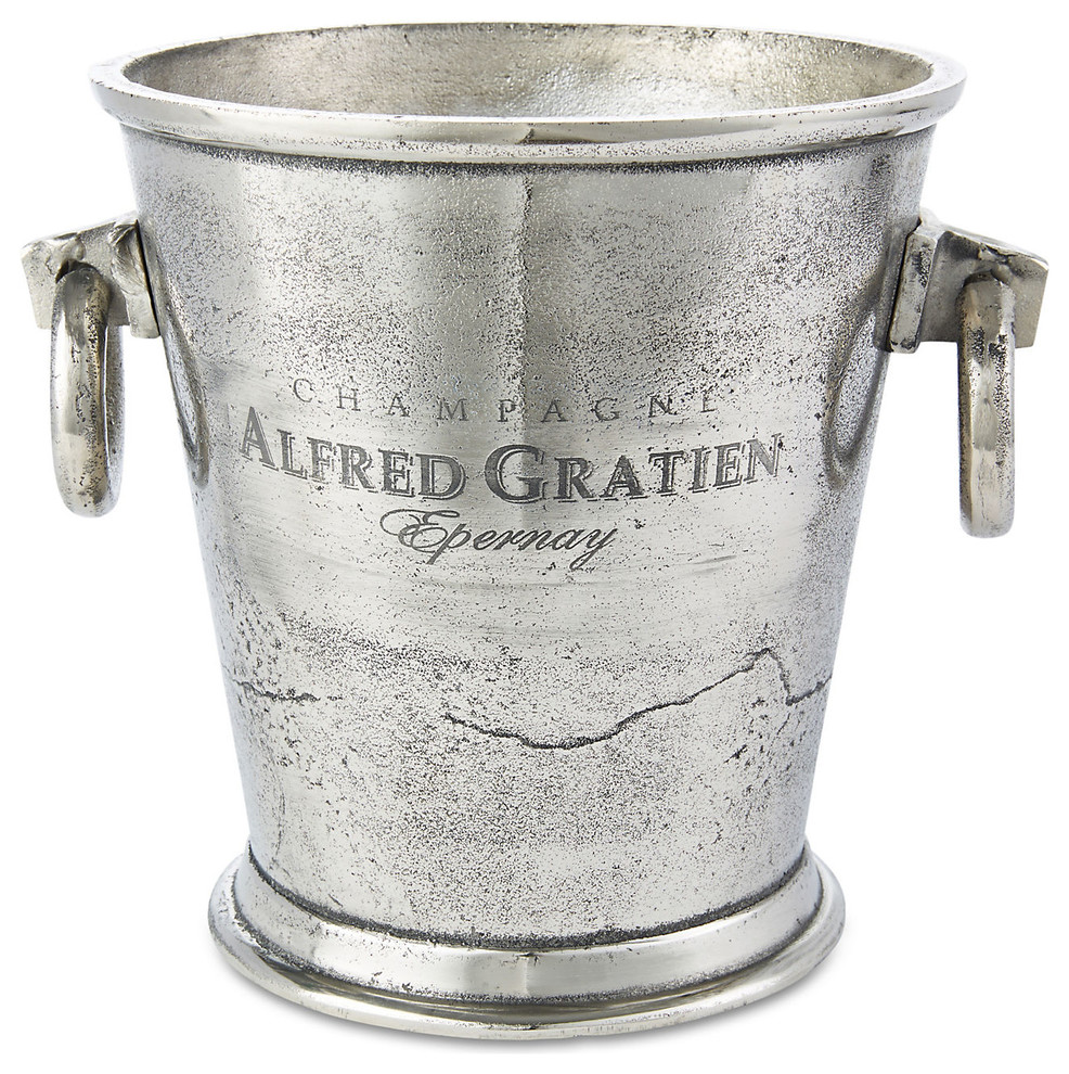Cast Round Wine Cooler Transitional Ice Tools And Buckets By Dessau Home
