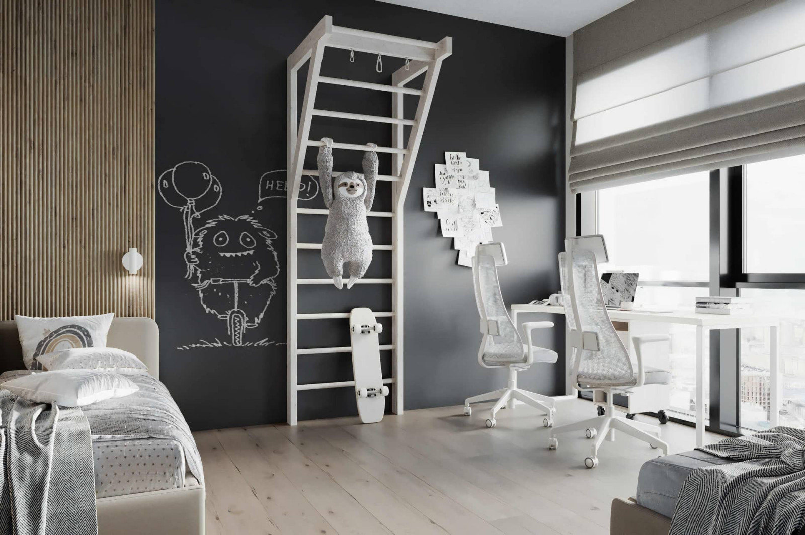 Дизайн и ремонт квартиры в ЖК «Фили Сити» — Кусочек Скандинавии