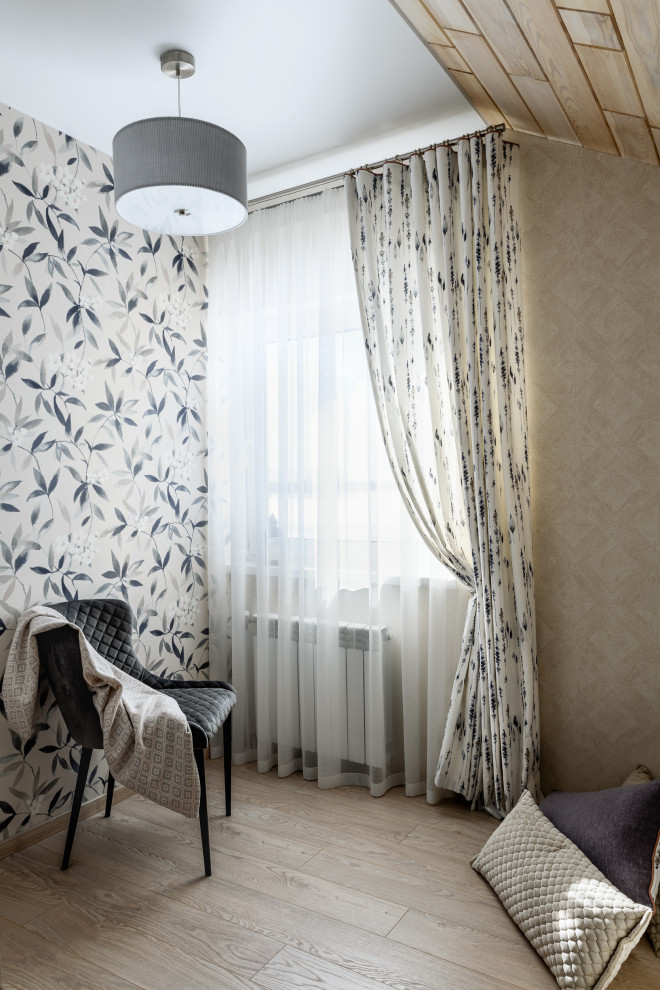 Съёмка штор в столовой загородного дома