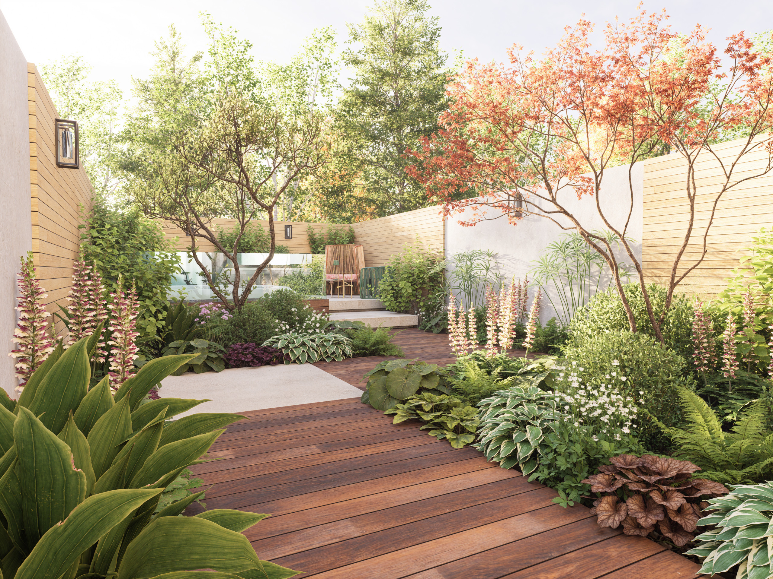 Un giardino esclusivo, progettato per elevare l’esperienza dell’abitare.