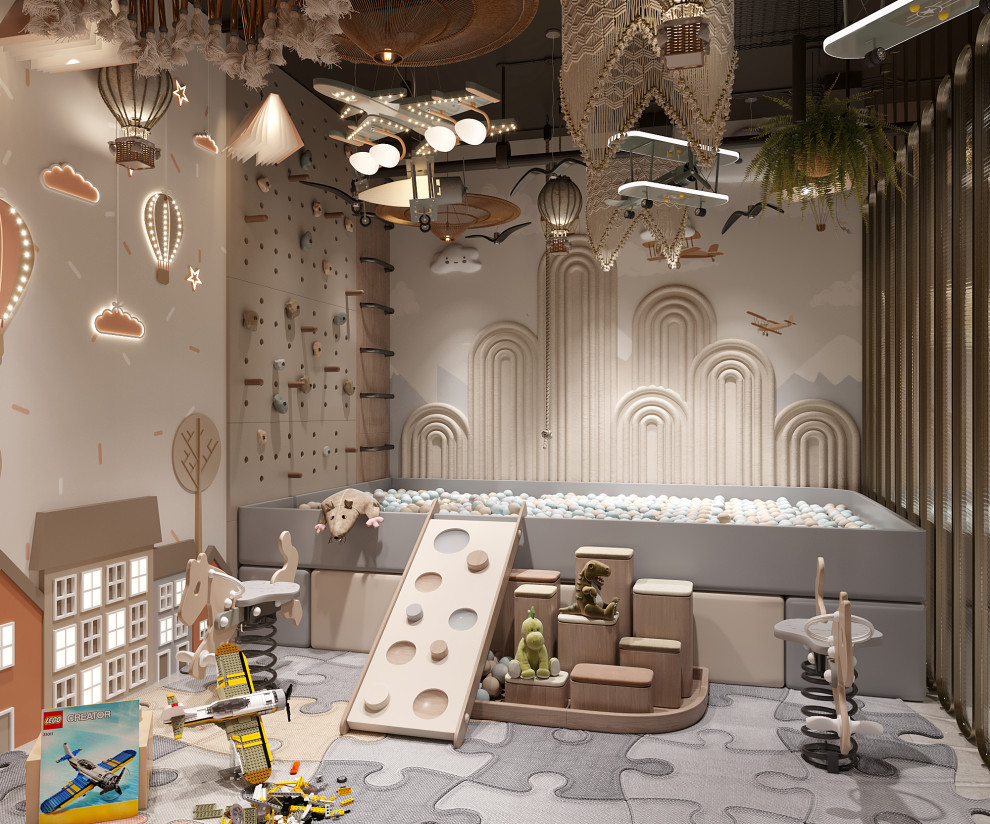 Playground  in basement