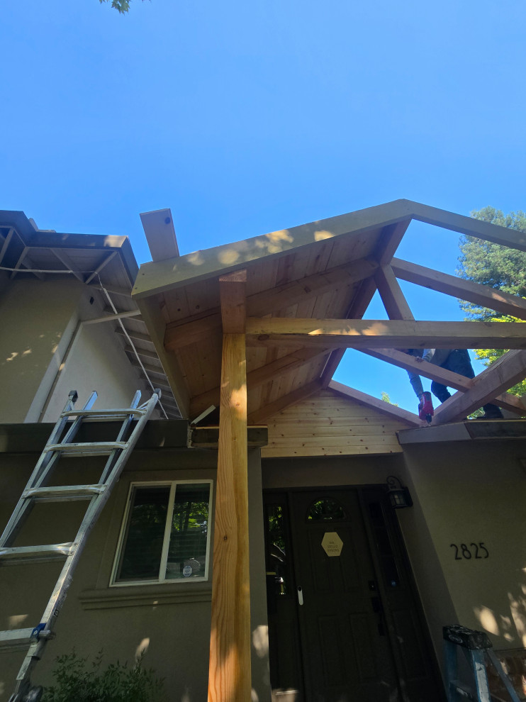 Gabled Entry Addition