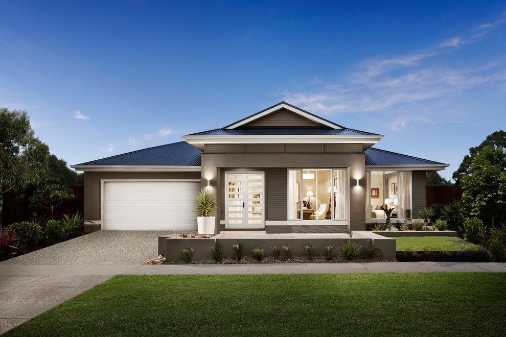 Beach style exterior in Melbourne.