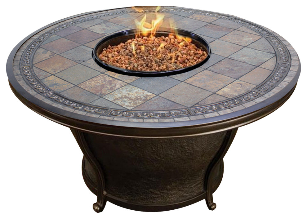 fire pit table round