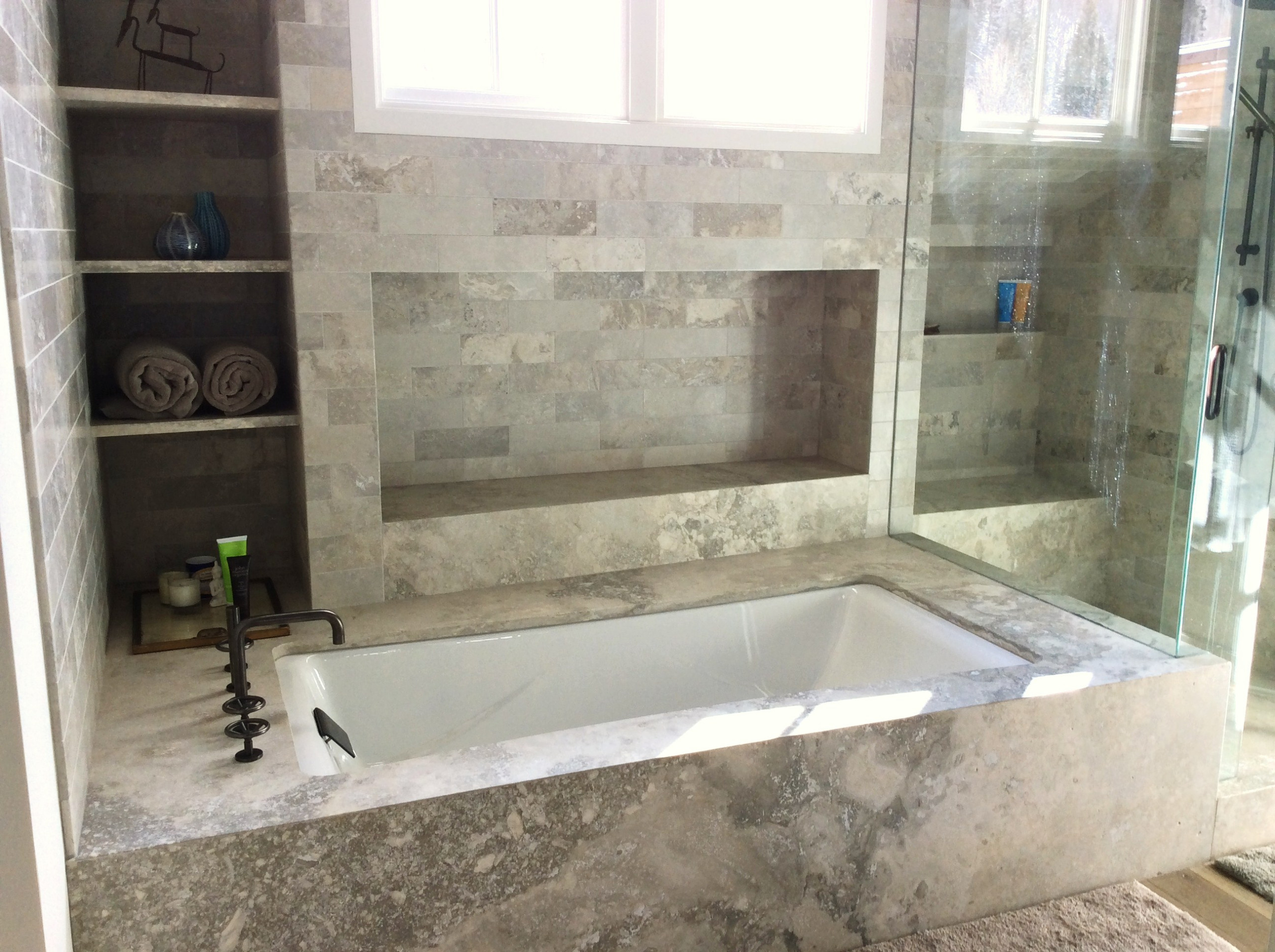 Custom Tub & Shower Surround