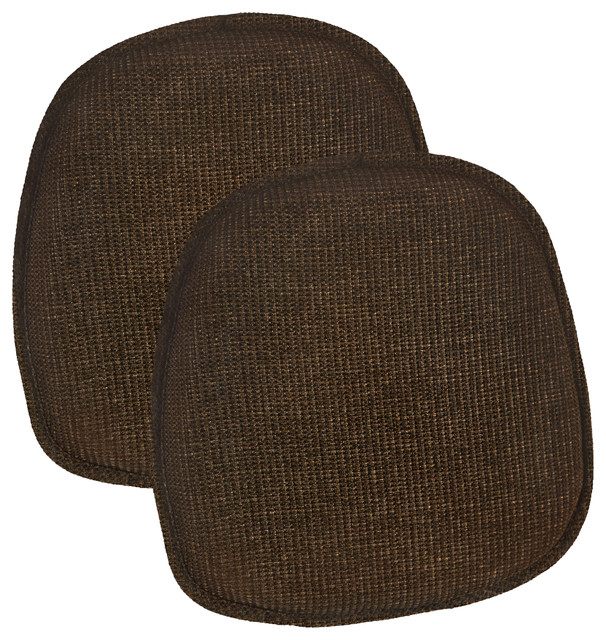Gripper Tonic 14.5"x14" Delightfill Bistro Chair Cushion, Set of 2