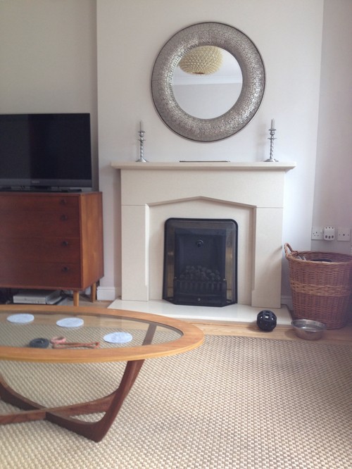 Natural Hessian Living Room Ideas Adding Colour To A Beige Living Room