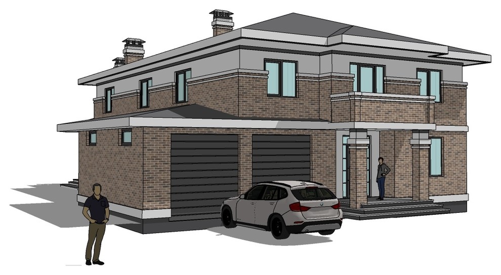 Эскизный проект жилого дома