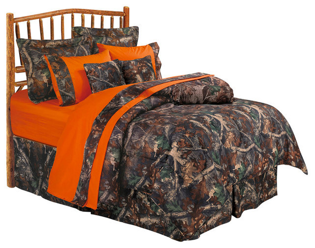 Oak Camo Comforter Set King Rustic Comforters And Comforter