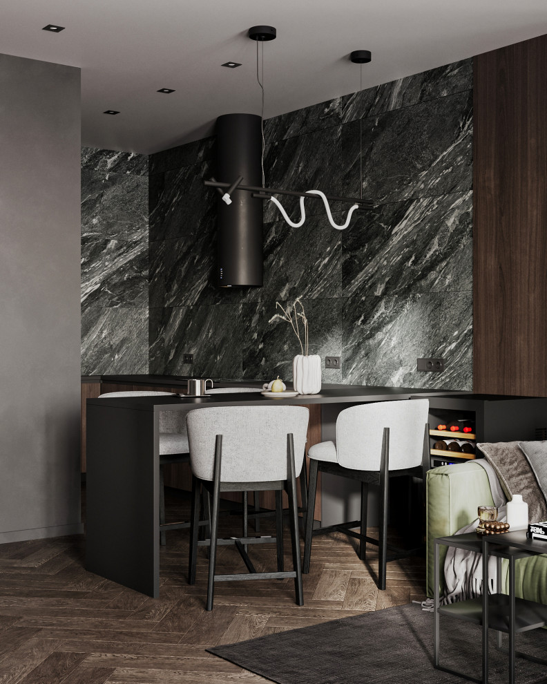 Дизайн квартиры в современном стиле г. Новосибирск. 2025г