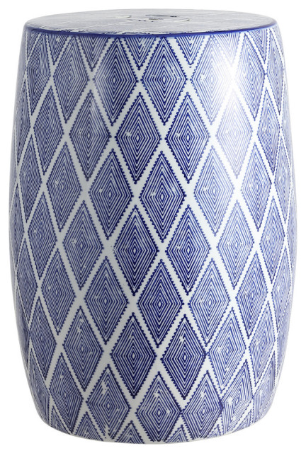 Moroccan Diamonds 18 Ceramic Drum Garden Stool Blue And White Southwestern Accent Stools By Jonathan Y Designs Inc - Navy Metal Garden Stool Moroccan Diamonds 18 Ceramic Drum Garden Stool Blue And White Southwestern Accent Stools By Jonathan Y Designs Inc - Navy Metal Garden Stool