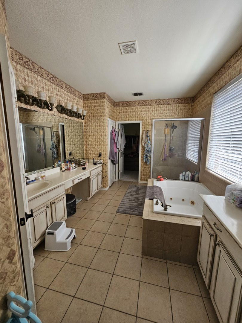 Allen TX - Master Bathroom Remodeling