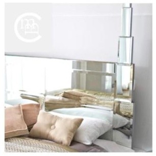 Mirrored Headboard