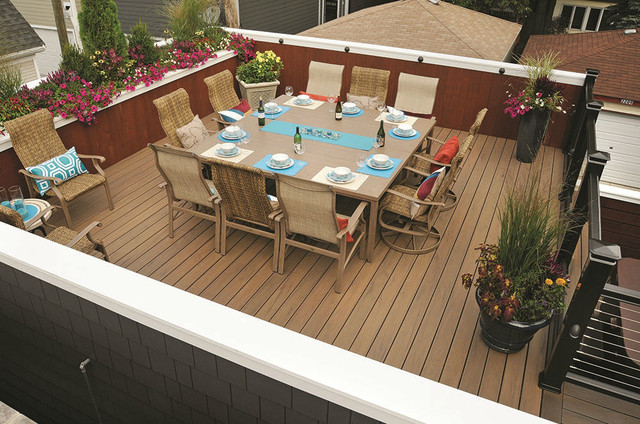 Decking transitional-terrace