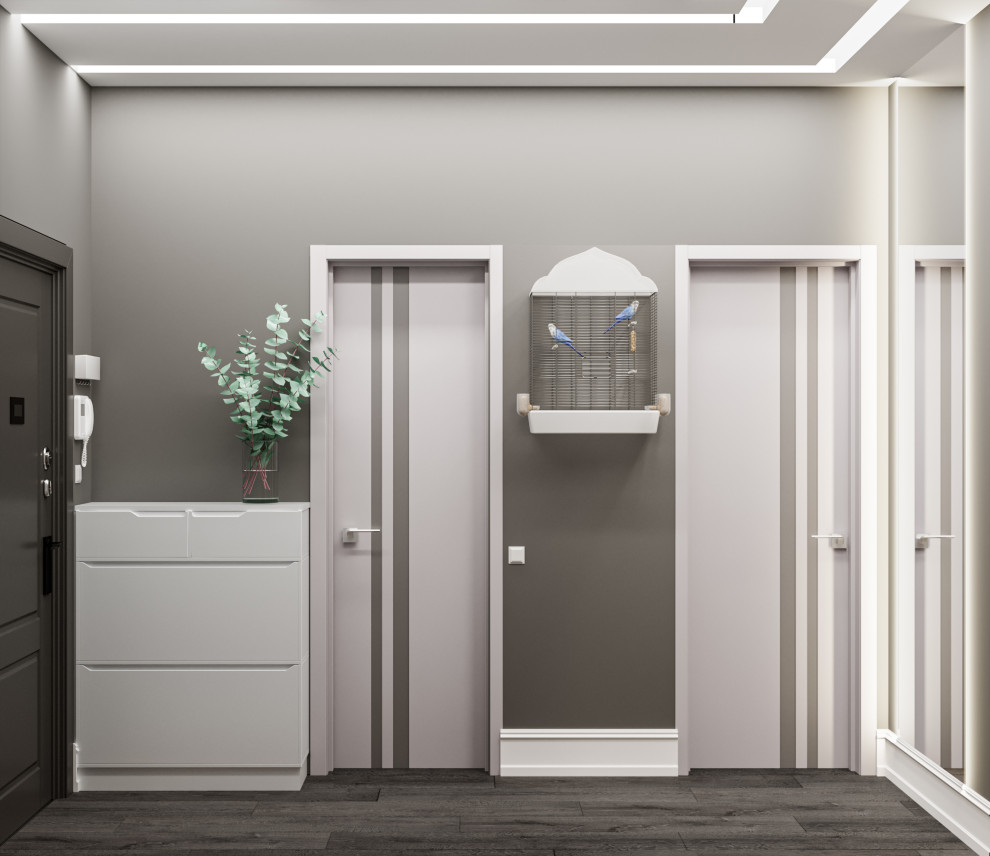 Двухкомнатная квартира в стиле хай-тек