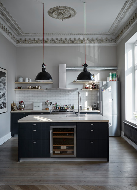 Stadtvilla Rotherbaum contemporary-kitchen