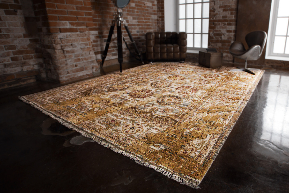 Ковер в лофте