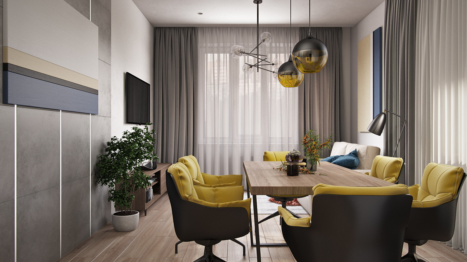 Дизайн квартиры в центре столицы