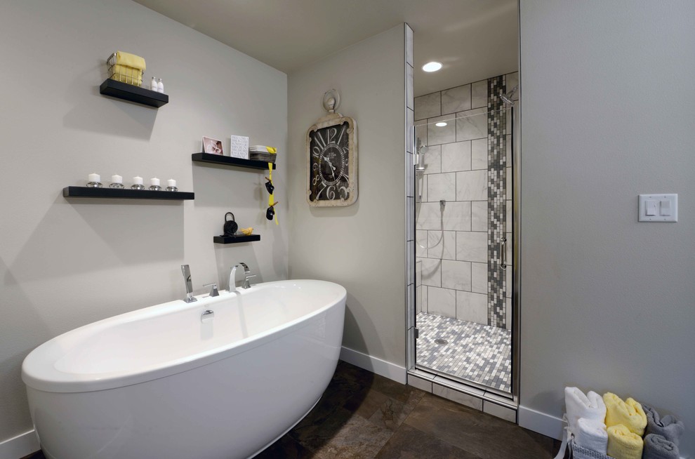 Home design - transitional home design idea