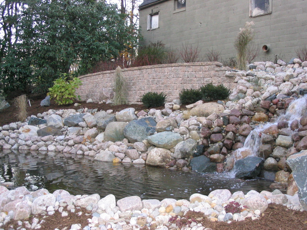 This is an example of a large full sun formal garden.