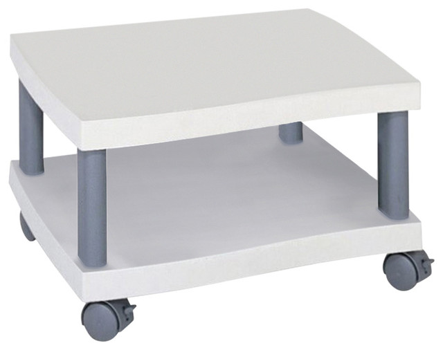 Scranton Co Underdesk Printer Stand In Gray Contemporary