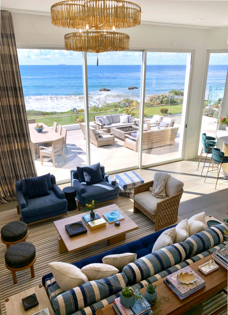 Sea Level contemporary-living-room