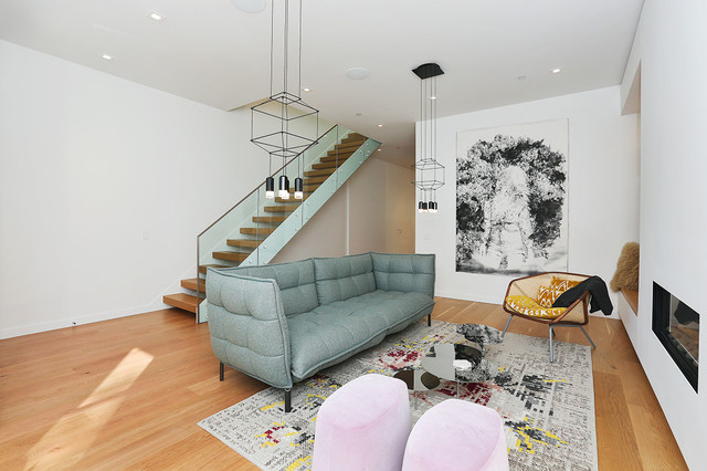 Pacific Heights Condos contemporary-vardagsrum
