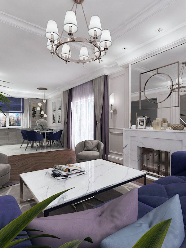 Дом аристократичная неоклассика 200 кв.м.