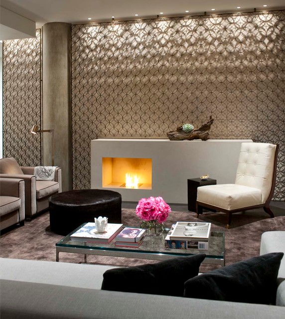 W Residences modern-wohnbereich