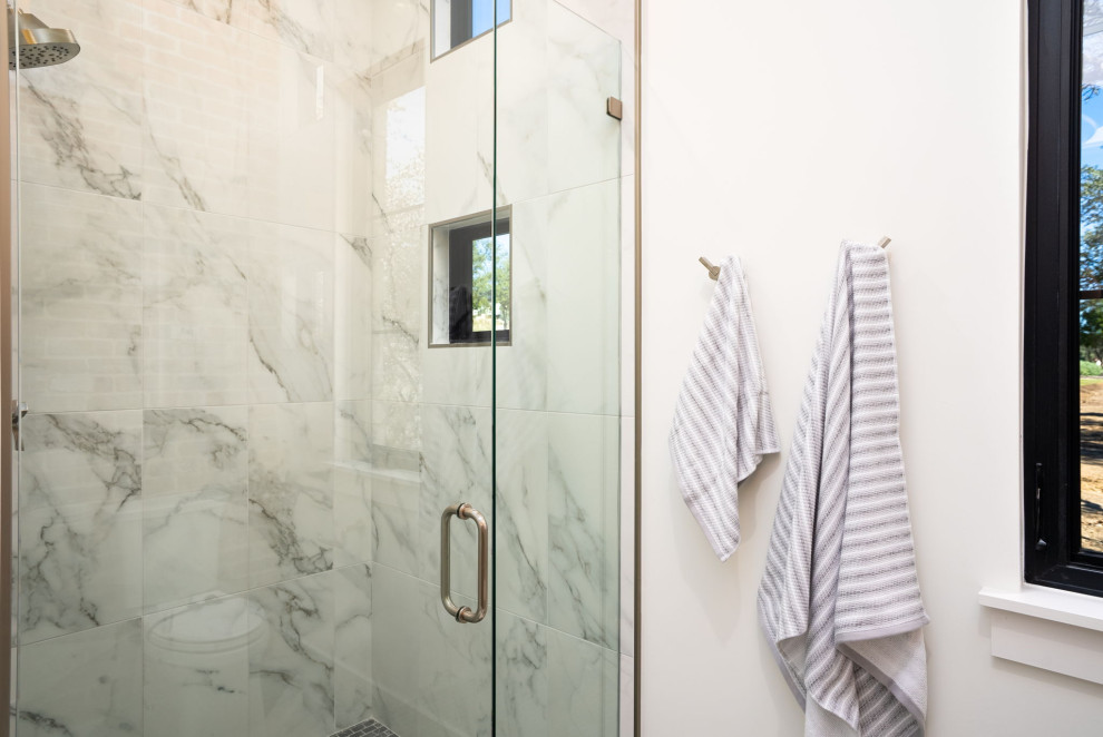 Bathroom - transitional bathroom idea in Austin