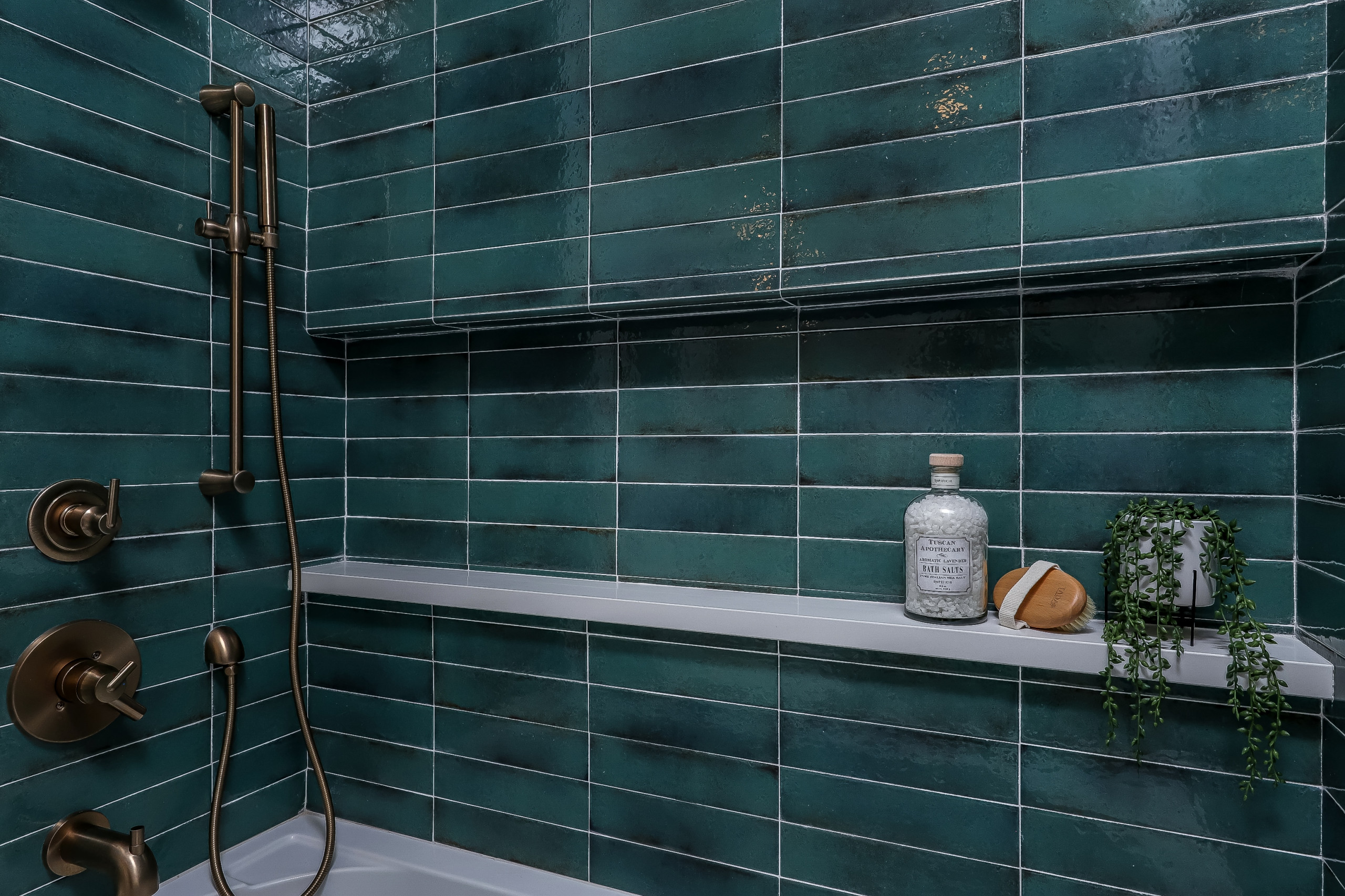 Vivid Guest Bath Remodel in Palmadle, CA *Las Brisas
