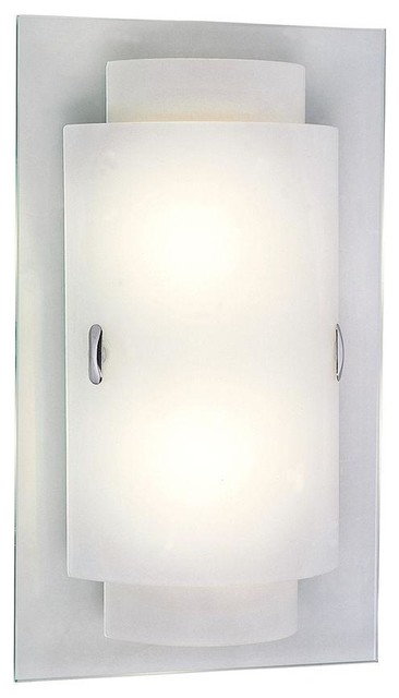 Trans Globe MDN-843 Double Rectangle - Two Light Wall Mount
