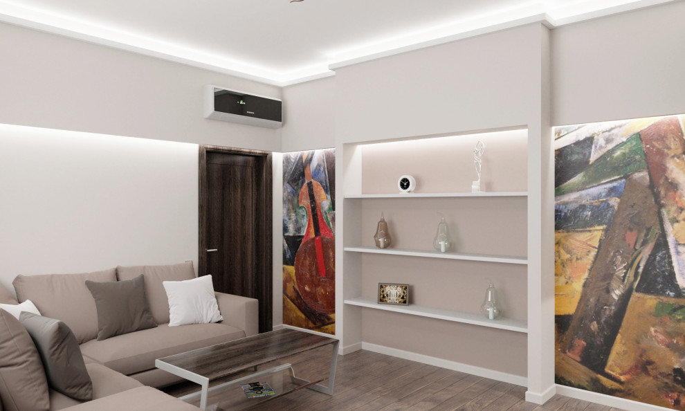 Концептуальный проект интерьеров коттеджа 480 кв. метров