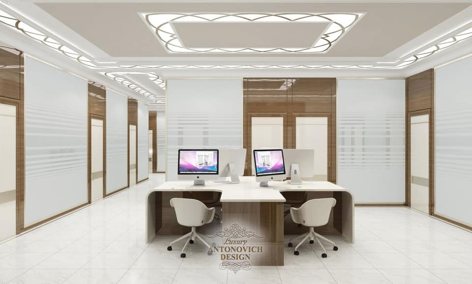 Дизайн современного офиса от Luxury Antonovich Design