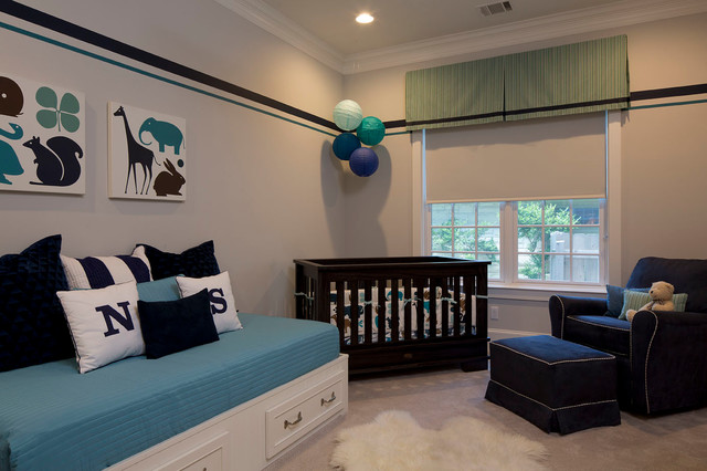 Tarrytown New Construction classique-chic-chambre-de-bebe