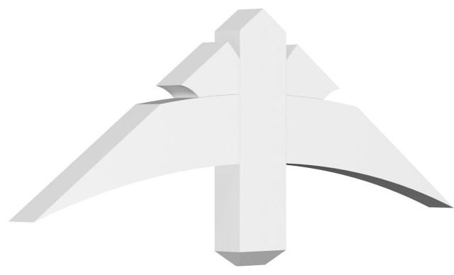 Davenport Architectural Grade Pvc Gable Bracket Traditional Molding And Trim By Ekena Millwork
