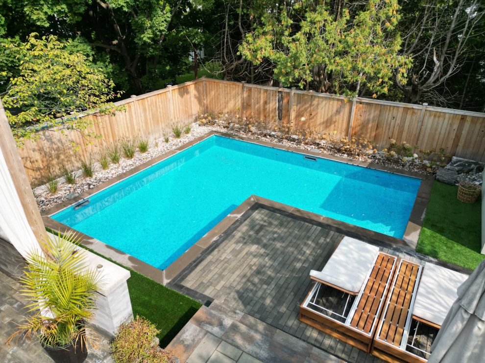 Pool - backyard pool idea in Ottawa