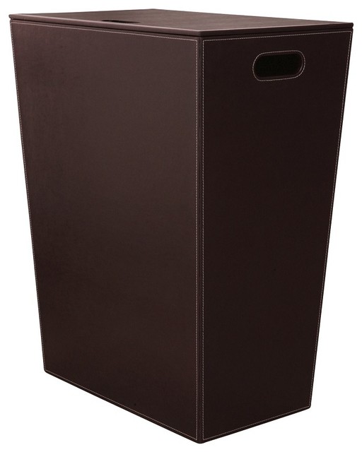 Ecopelle 2462 Leather Laundry Hamper Contemporary Hampers By Ecopelle 2462 Leather Laundry Hamper Contemporary Hampers By Modo Bath